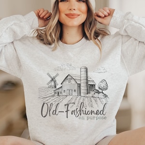 Homestead Sweatshirt, Home Stead Sweater, Vintage Farmer Shirt, Homeschool Mom Shirt, Homebirth Gift Homemaker, Raw Milk Crewneck, Crunchy