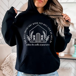 Mom Sweatshirt Gift for Home schooling Mama or Homemaker, Gift for Homeschooler, Hoodie for Homeschool Educator, Stay at Home Mom