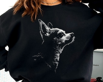 Chihuahua Sweatshirt, Chihuahua Mama Crewneck, Chihuahua Gifts, Gift for Chihuahua Owner, For Chihuahua Lover, Chihuahua Sweater
