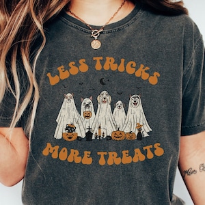 Halloween Ghost Dogs Shirt, Ghost Dog Shirt, Vet Tech Shirt, Comfort Colors® Shirt, Spooky Ghost Dogs Shirt, Spooky Dog Halloween Shirt