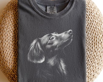 Dachshund Shirt for Dog Lover, Dachshund Mom Shirt, Gifts for Dachshund Mom, Dachshund Dog Gift for Him, Comfort Colors Dachshund Shirt