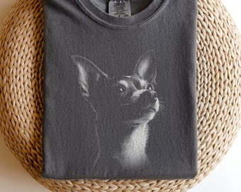 Rat Terrier Shirt for Dog Mom Gift for Dog Lovers Shirt, Comfort Colors Dog Mom Tshirt for Women, Dog Dad Shirt for Men, Dog Silhouette Tee