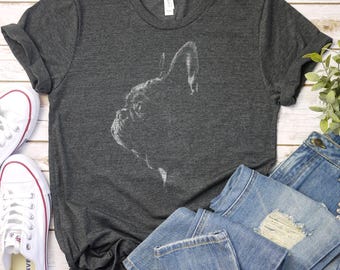 French Bulldog Shirt for Dog Lovers, Frenchie Dog Mom Shirt for Dog Owner, Frenchie Gifts for French Bulldog Lover, Frenchie Mom Shirt