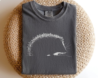 Hedgehog Shirt, Hedgehog Gifts, Hedgehog Lover Tshirt, Comfort Colors Tee, Gift for Hedgehog Owner, Pet Parent Shirt, Animal Lover T-Shirt