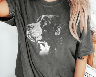 Bernese Mountain Dog Shirt for Dog Lovers, Berner Shirt, Bernese Mountain Dog Gifts, Dog Mom Shirt for Her, Berner Comfort Colors Shirt Gift