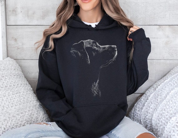Labrador Retriever Silhouette Hoodie, Lab Mom Hoodie, Lab Dad Hoodie, Labrador Retriever Gifts, Lab Hoodie, Gift for Lab Owner, Lab Dog Gift