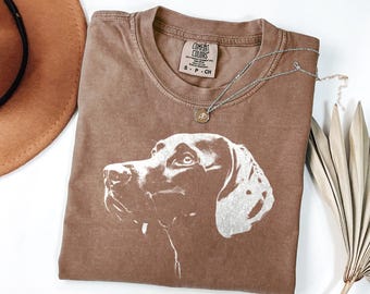 Weimaraner Shirt for Dog Lover, Weimaraner Dog Gifts, Comfort Colors Shirt for Dog Owners, Weimaraner Gift for Pet Parent, Dog Memorial Tee