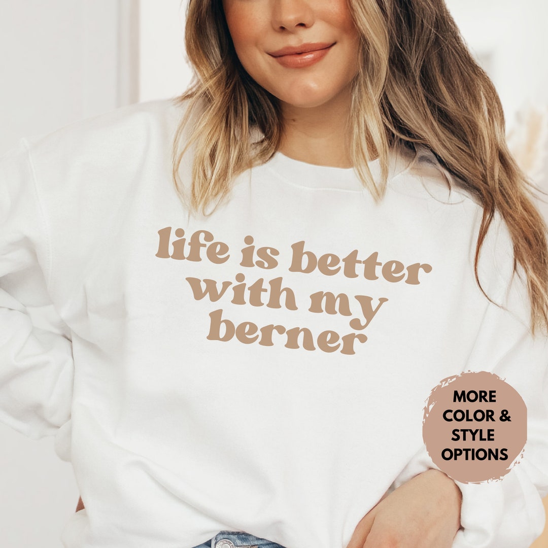 Bernese Mountain Dog Mom Sweatshirt, Berner Mom Shirt, Bernese Dog Dad