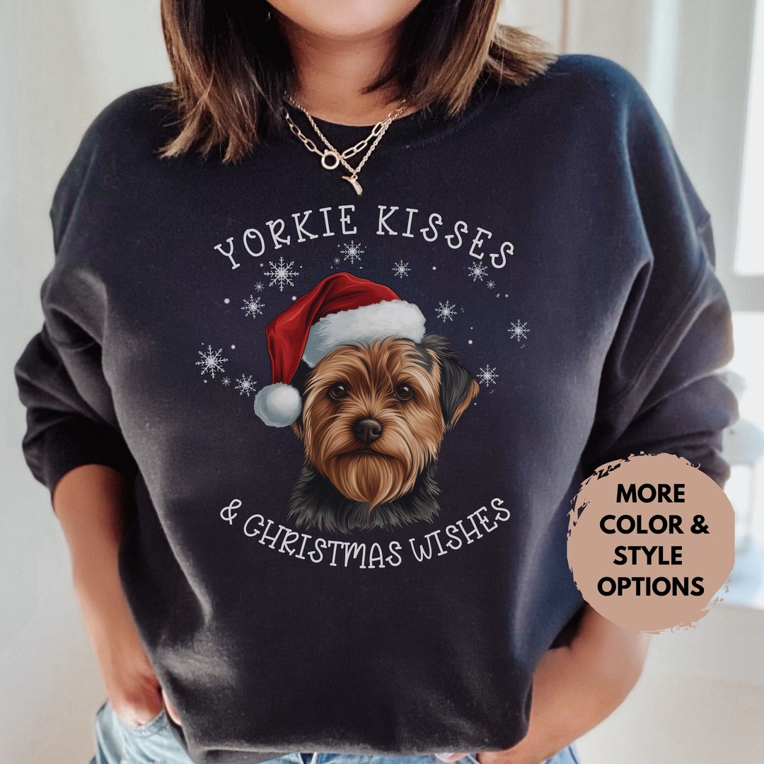 Yorkie mom sweatshirt Clearance