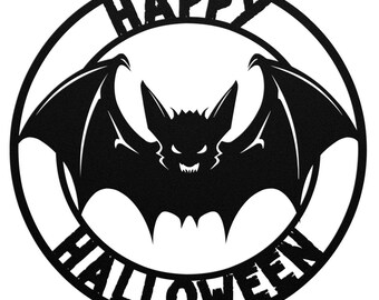 Halloween Bat, Vampire Bat, Metal Wall Art, Halloween Home Decor, Halloween Gifts, Halloween Outdoor Decor, Halloween Art, Gothic Wall Art