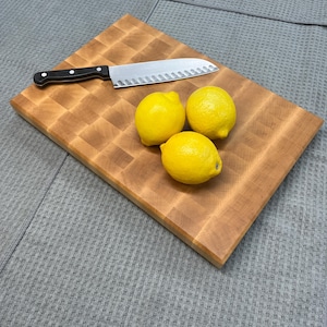 Thick and Sturdy Maple End Grain Cutting Board