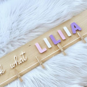 Custom color Look What I We Made Sign, Kids Art Display Board, Artwork Holder