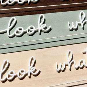 Look what I made custom sign