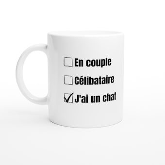 Photo de l’article Mug J’ai un chat