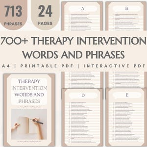Modèle de liste d'interventions thérapeutiques Modèle de notes du thérapeute Notes de séance de counseling Modèle d'aide-mémoire Modèle de prise de notes du conseiller Aide thérapeutique