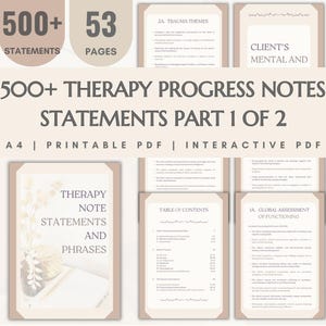 Apoie os clientes com anotações de progresso terapêutico: frases, declarações e guias práticos para terapeutas, auxiliando na elaboração de relatórios mais rápidos sobre o processo de psicoterapia.