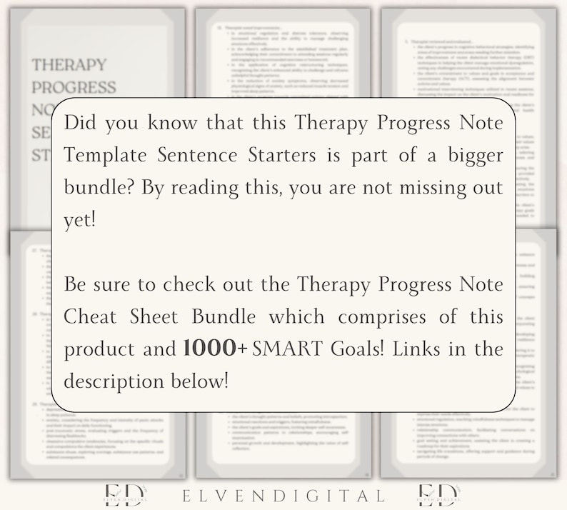 Therapy Progress Notes Sentence Starters Words Phrases Statements Cheat
