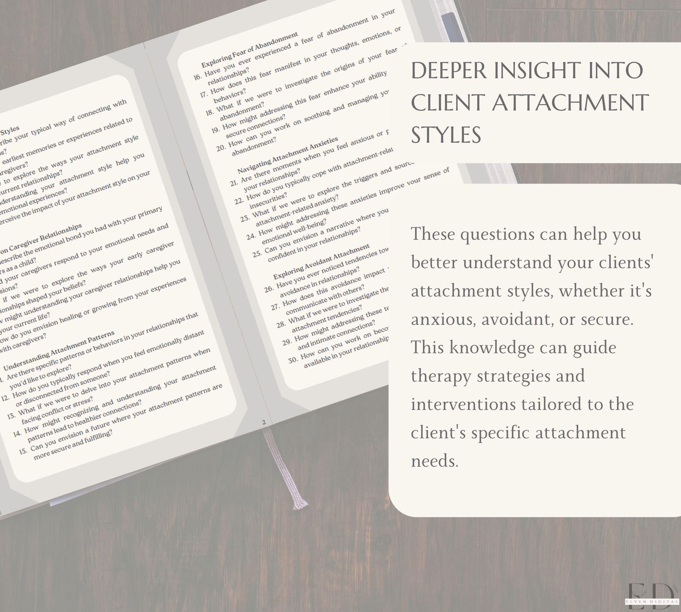 Exploring attachment theory in therapy.
