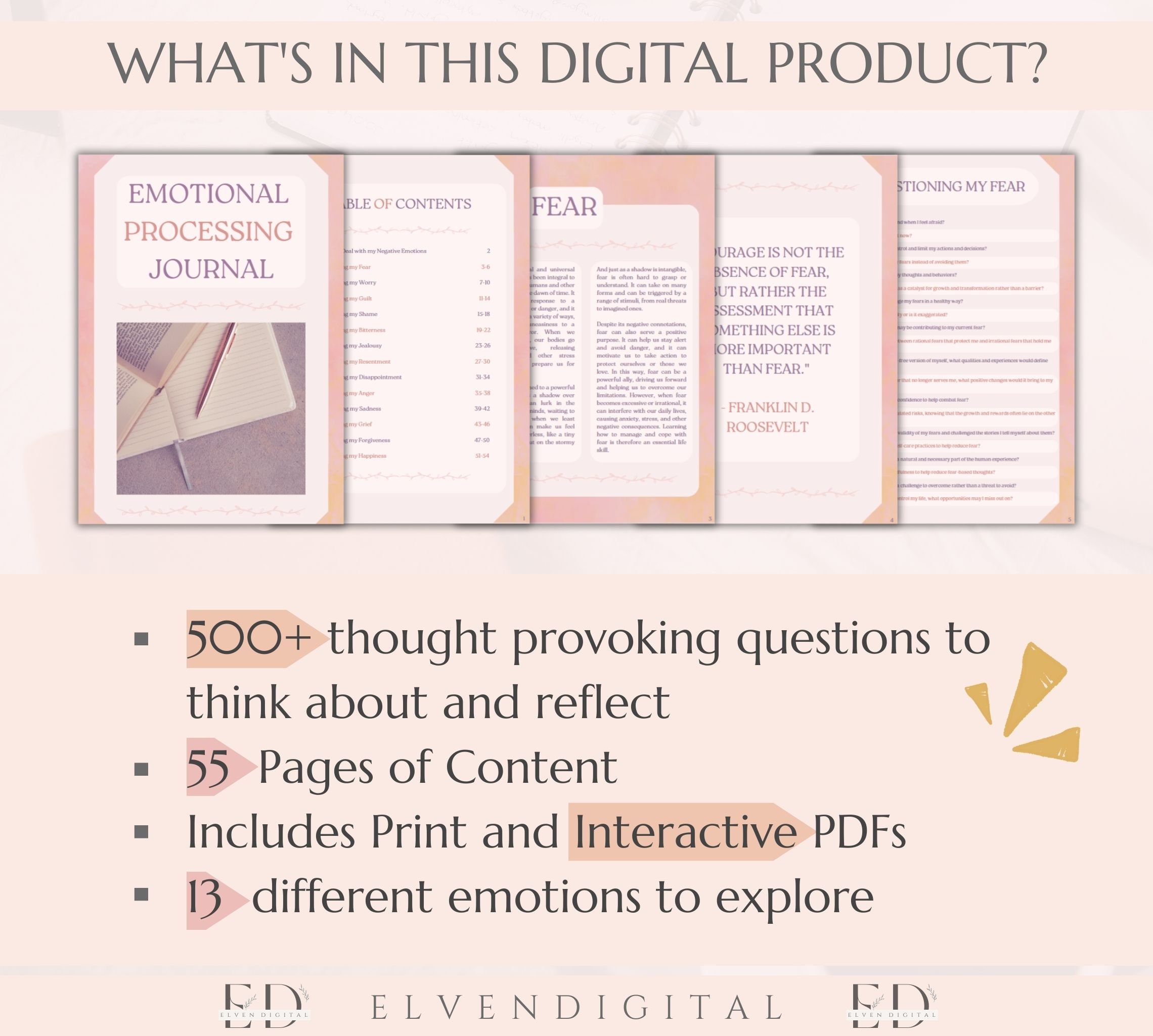 500 Thought Provoking Questions to Help Process Your Emotions, Feelings ...