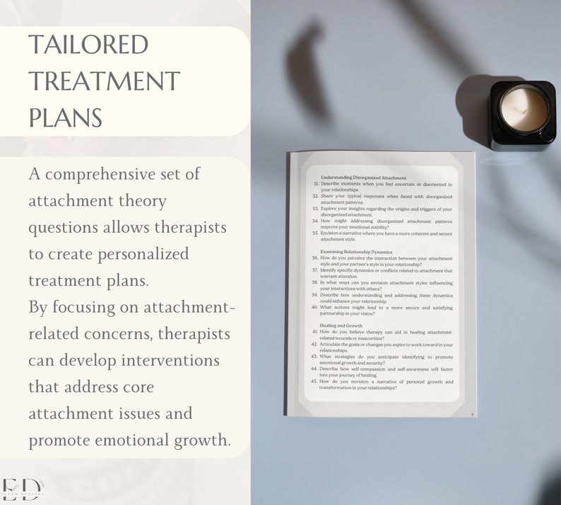 Attachment Theory Therapy Questions Adult Attachment Therapy Worksheets ...