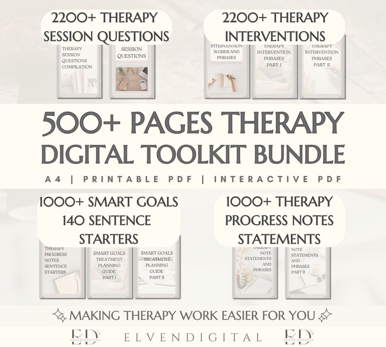 Therapy Cheat Sheet Bundle Therapy Session Question Therapy Progress ...