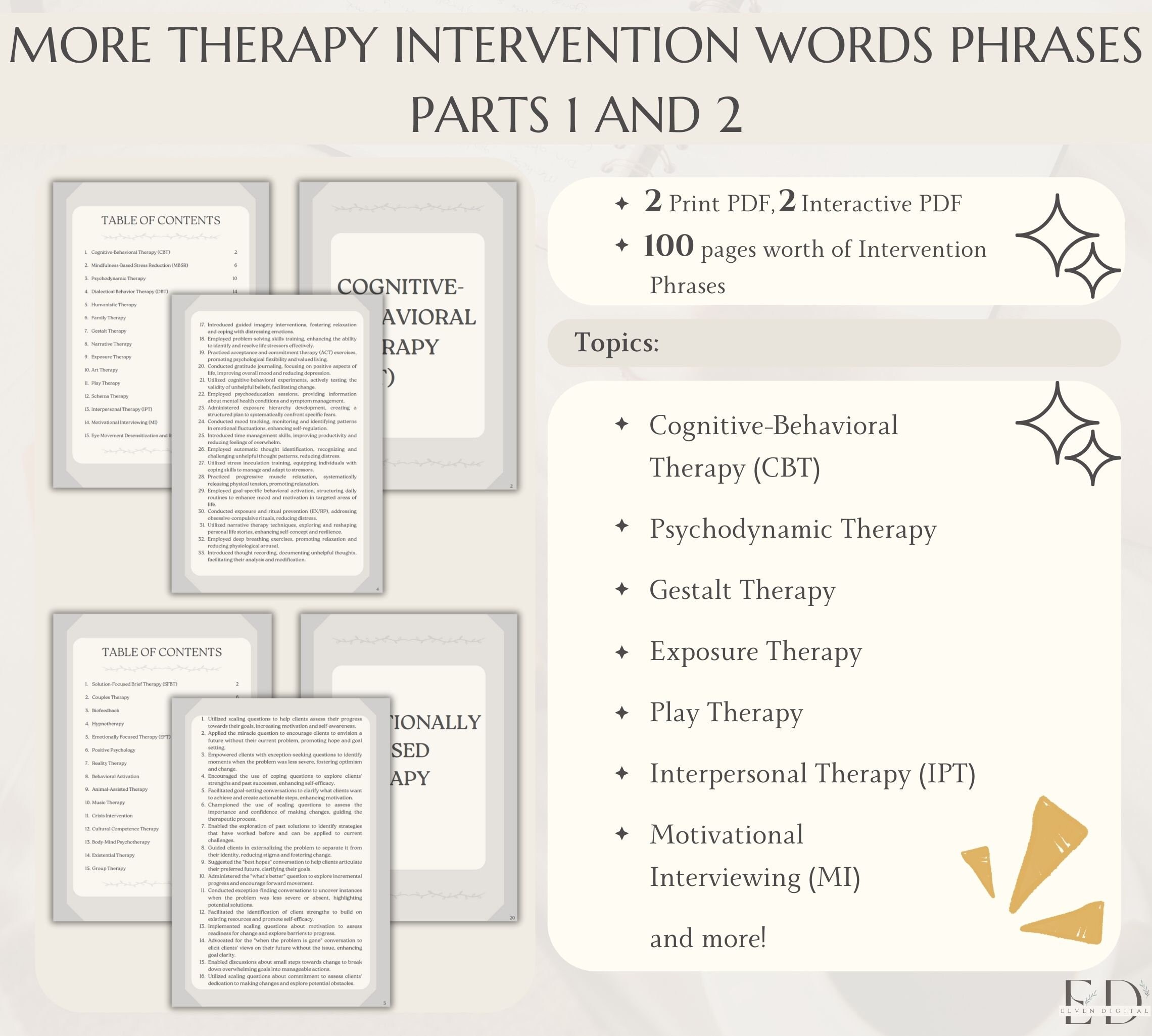 Therapy Cheat Sheet Bundle Therapy Session Question Therapy Progress