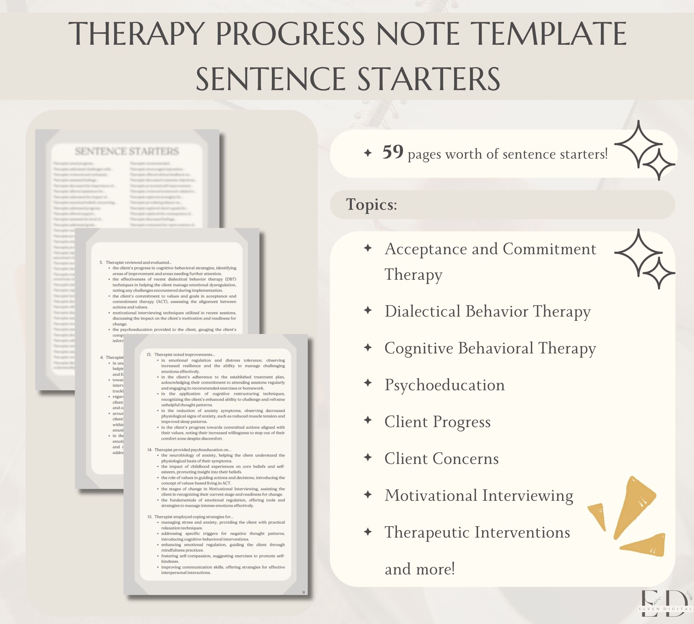 Therapy Cheat Sheet Bundle Therapy Session Question Therapy Progress