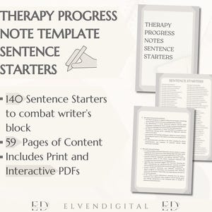 Therapievoortgangsnotities zin starters woorden zinnen stellingen Cheatsheet voor therapeut CGT DGT-rapportage schrijven psychotherapieproces afbeelding 2
