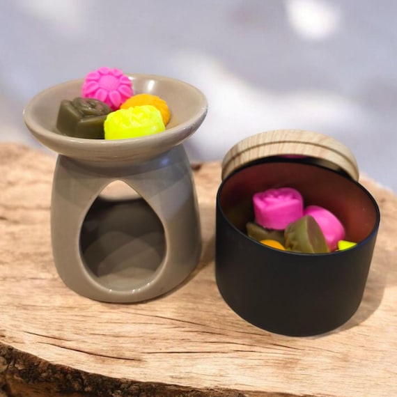 Wachsbonbons in 4 Düften,Waxmelts Duftwachs Duftlampe Wachsmelts Wachs für die Duftlampe, aus Sojawachs, handgefertigt