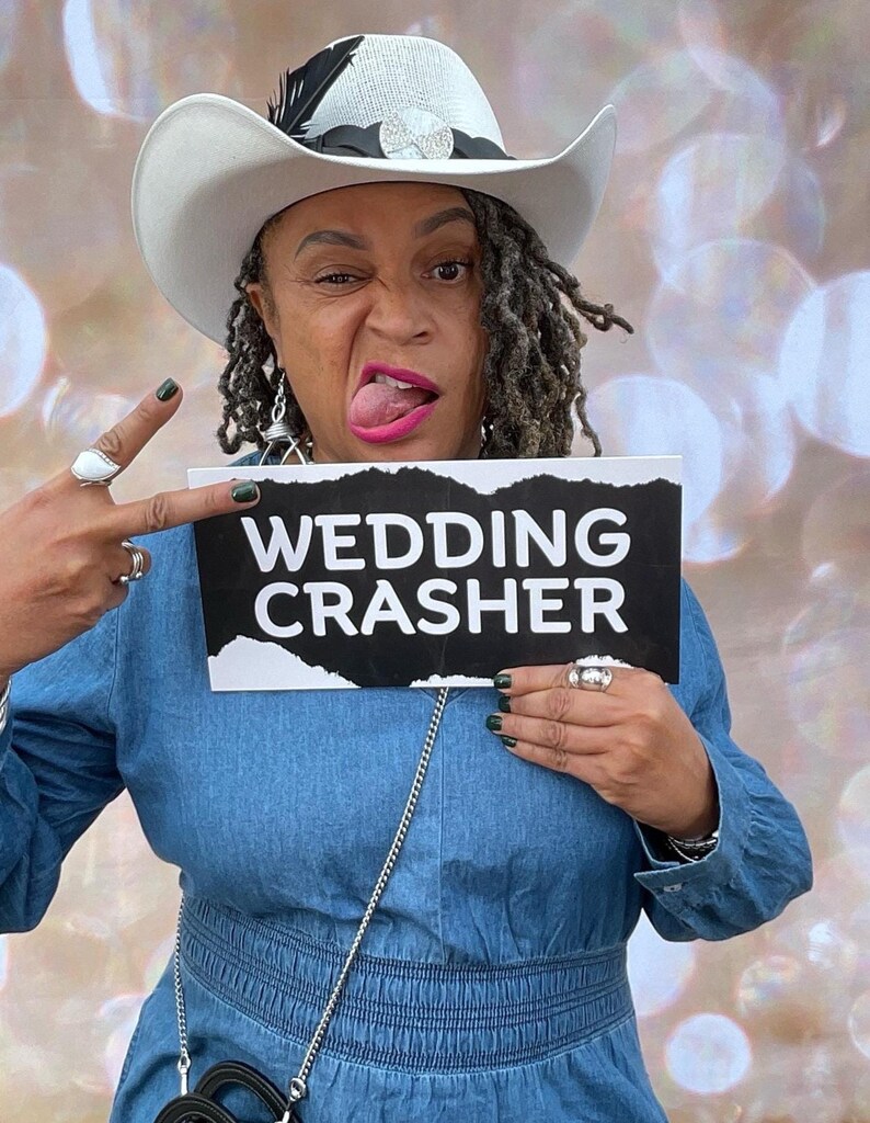 Wedding Photo Booth Props, Double Sided, Party Events zdjęcie 5