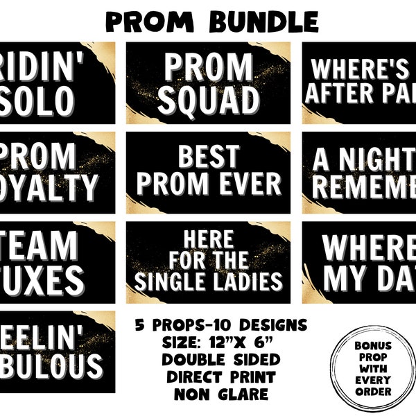 Senior Photo Props - Etsy