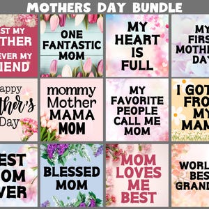 Mother&#39;s Day props, Photo booth props, 360 photo booth props, custom photobooth props, props for weddings, parties events