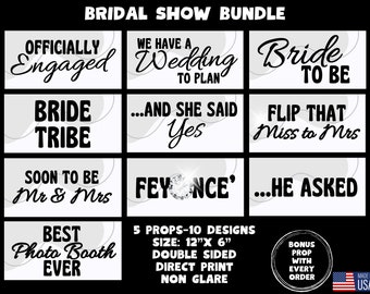Bridal Shower Photo Booth Props, Wedding Party Decorations