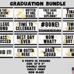 Graduation Photo Props