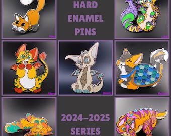 FuzzBeans Hard Enamel Pin (2024-2025 Series)