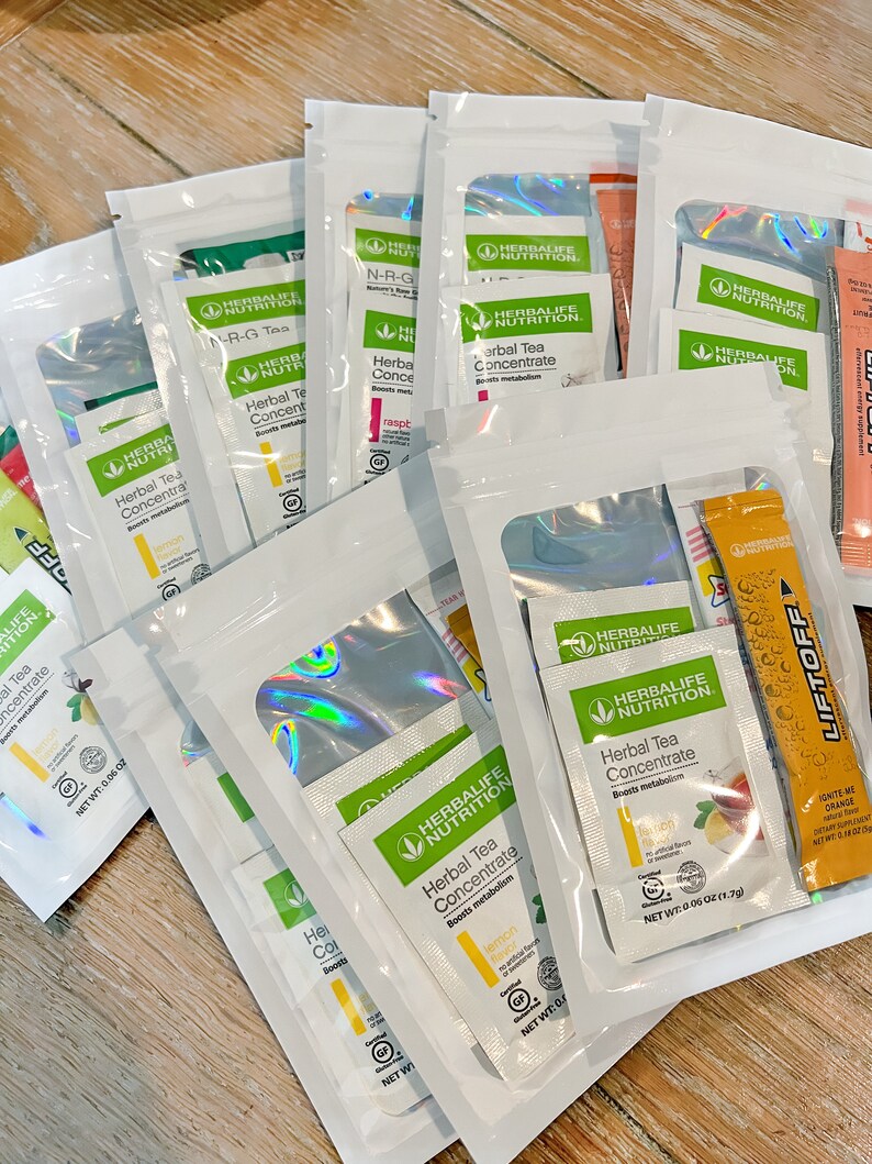 Mega Tea Kits 20 Mega Teas 160 Mg Caffeine Option Etsy