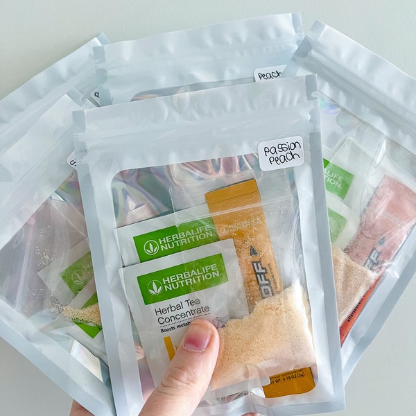 Herbalife Tea Kits Etsy
