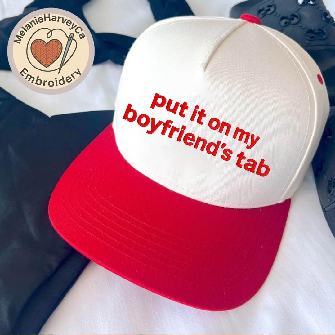 Put It on My Husbands Tab Hat | 5 Panel Two Tone Hat | Snapback Trendy ...