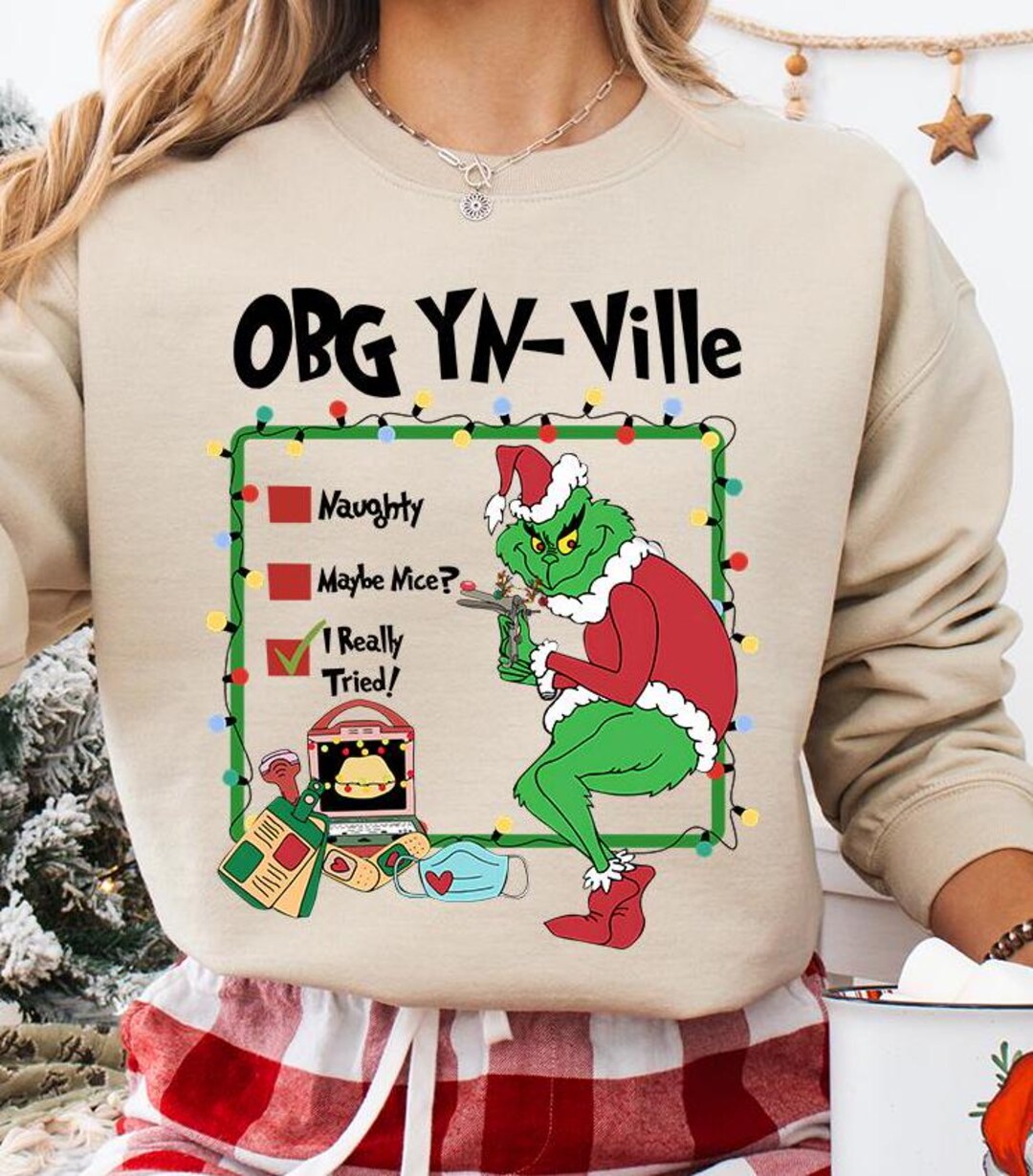 Funny Christmas Nurse Png, Merry Christmas, Christmas Movies Png, Nurse ...
