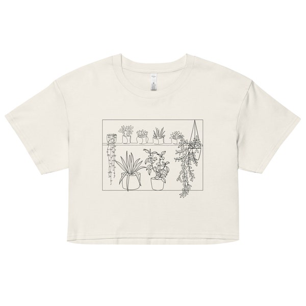 Women’s Plant Crop Top