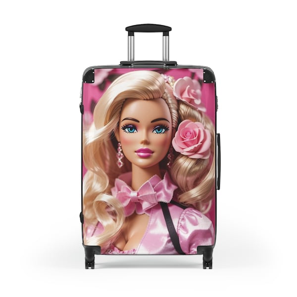 Barbie Girl Luggage Etsy