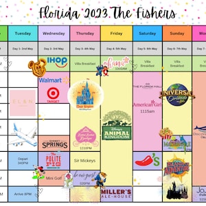 DisneyWorld Family Holiday Planner DIGITAL