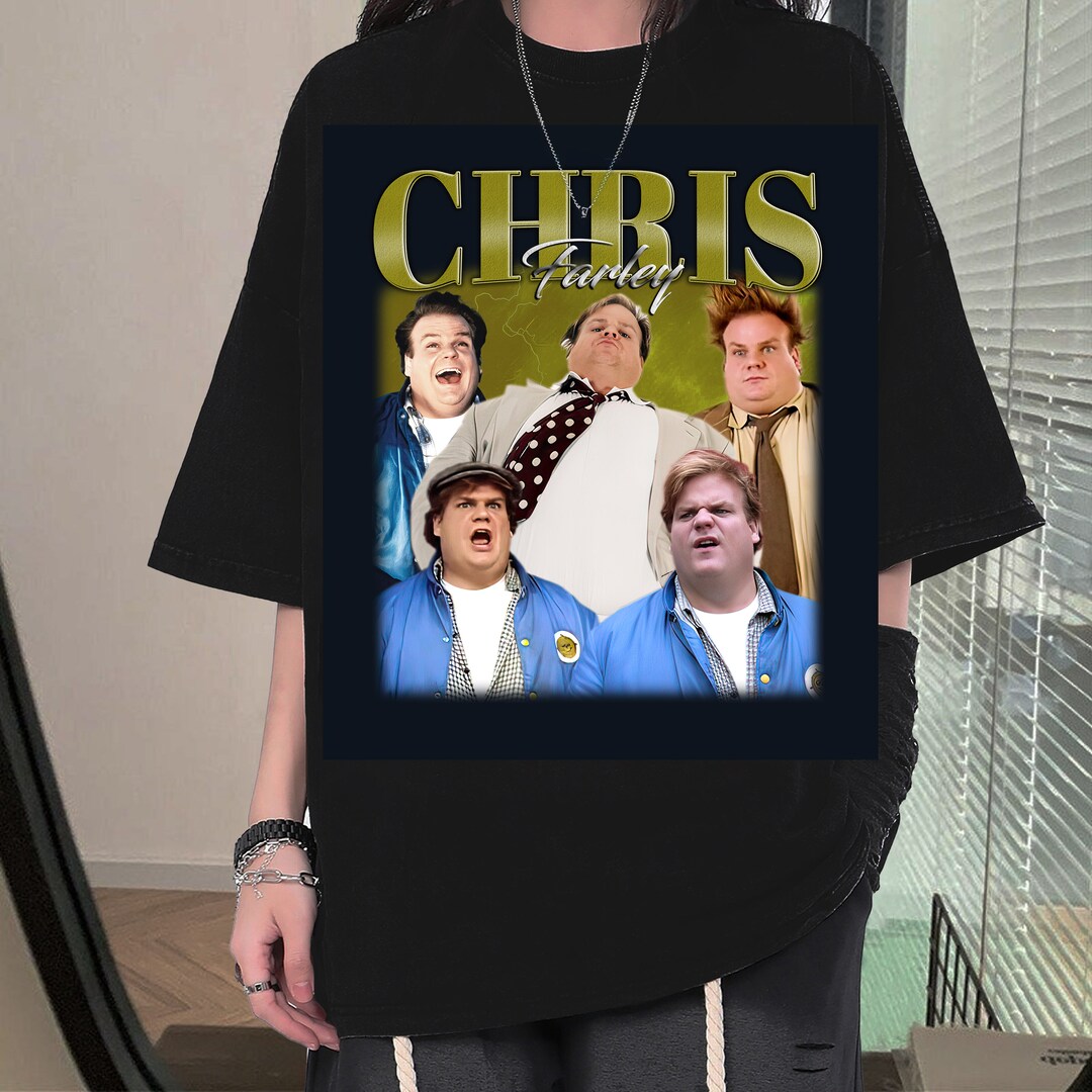 Chris Farley Tshirt Chris Farley Shirt Chris Farley Tees Etsy UK