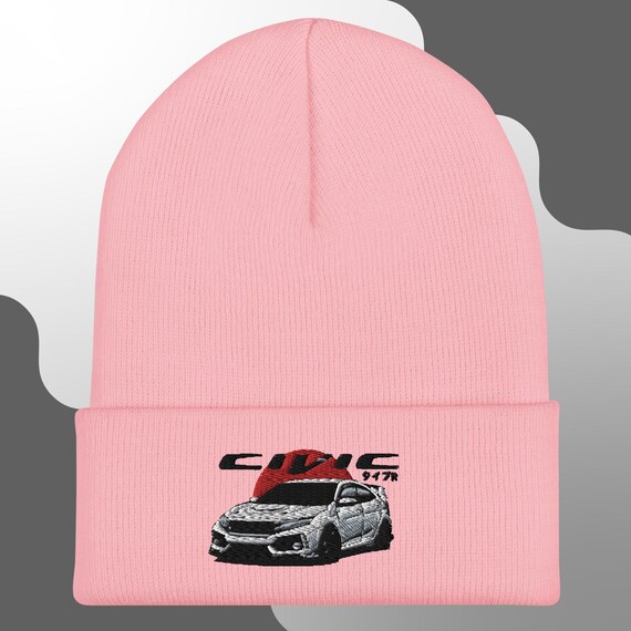 帽子 HYS Type Logo Over Size Beanie Pink DSC07461_1200x.jpg?v=1727879051
