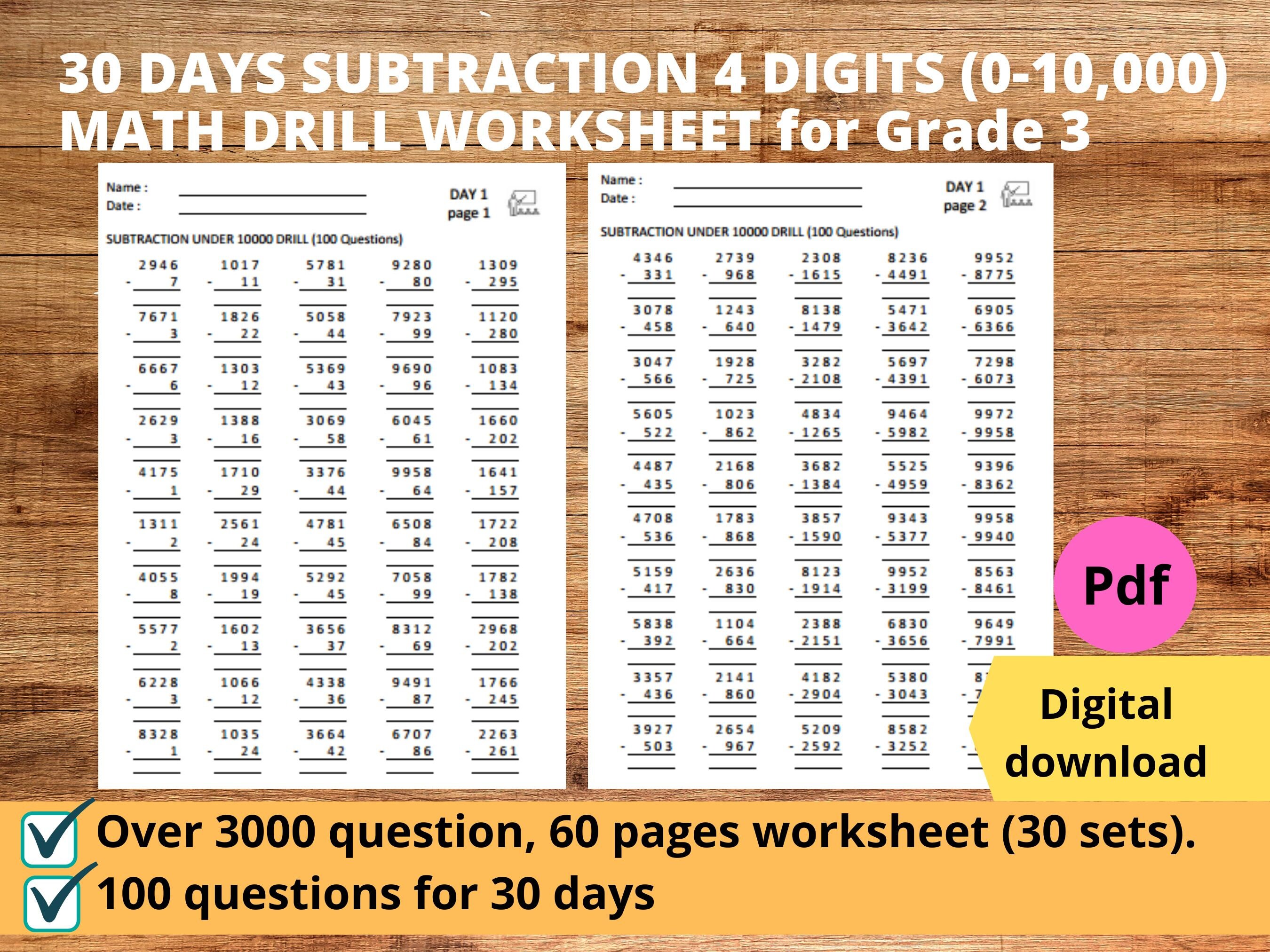 Suma y resta de… | Free Interactive Worksheets | 812390, image size:2700x2025