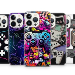 Unique Gift Gamer Gaming Phone Case for iPhone 16 Pro Max 15 Plus 14 13 12 11 XR XS, Samsung S24FE S23 A55 A35, Pixel 9 Pro 8A 7
