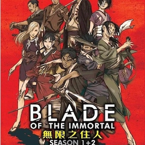DVD Anime Blade Of The Immortal Season 1+2 (1-37 End) +Action Movie English Dubbed ~Anime DVD Box Set and All Region Express Shipping