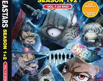 DVD Anime Beastars Season 1+2(volume 1-24end) Complete Box