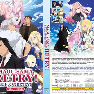 DVD Anime Maoh-Sama, Retry! Demond Lord, Retry (Volume 1-12 End) Complete Box Set English Dubbed and All Region-Free Express Shipping