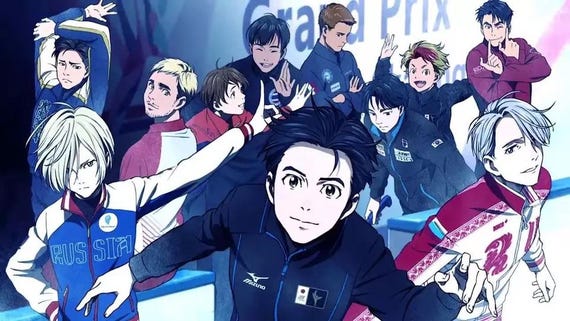DVD Anime Yuri!!! on Ice Complete Series (1-12 End) Complete Box